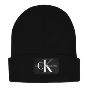 Image of Calvin Klein Jeans Mono Beanie - Black