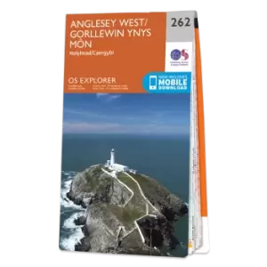 image of Map of Anglesey West