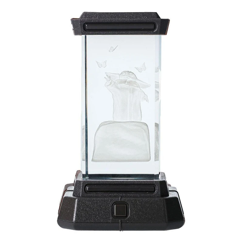 Image of Paladone Products Ltd Grogu Holo Light - Black One Size