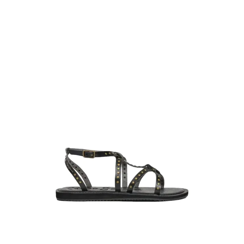 Image of Pepe Jeans Rio Studs Sandals Black Polyurethane 38 (5)