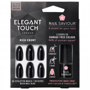 image of Elegant Touch Nail Saviour Rich Ebony