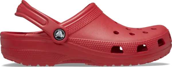 image of Crocs Unisex Classic Clogs Varsity Red W7/M6