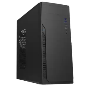 image of CiT Classic Midi Mid Tower Case - Black USB 3.0