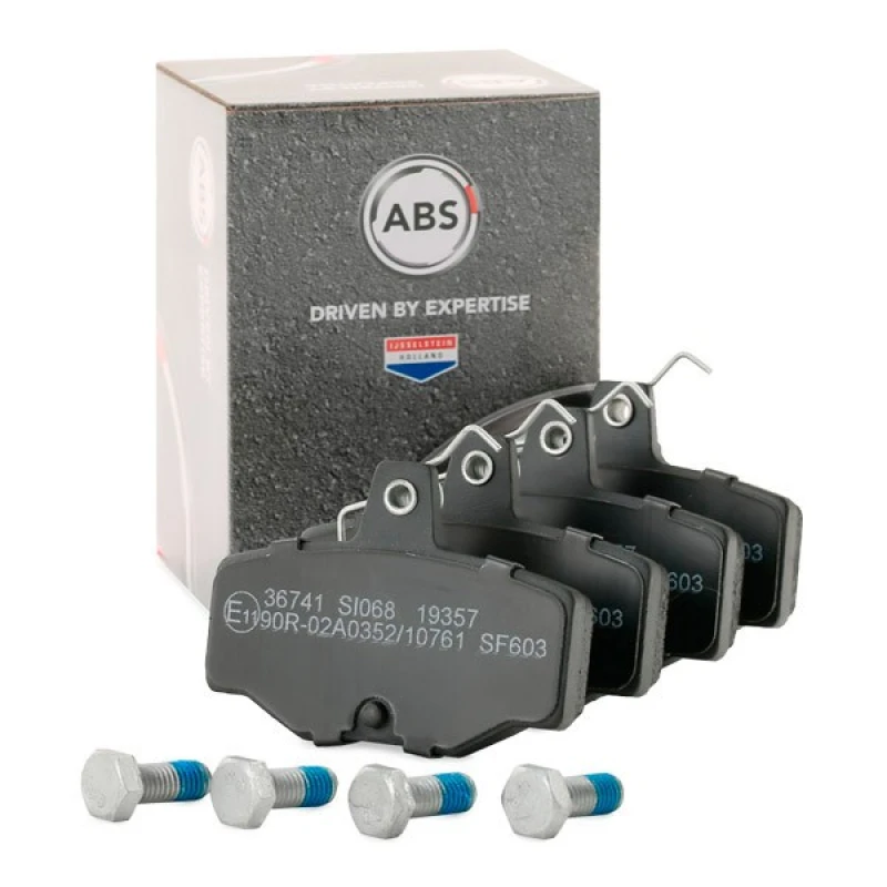 Image of A.B.S. 36741 Brake pad set without integrated wear sensor Brake Pad Set,disc brake (402)