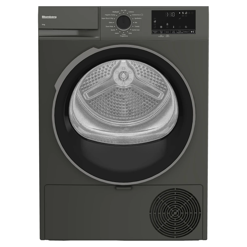 Image of Blomberg LTA18321G 8kg Heat Pump Tumble Dryer - GRAPHITE LTA18321G