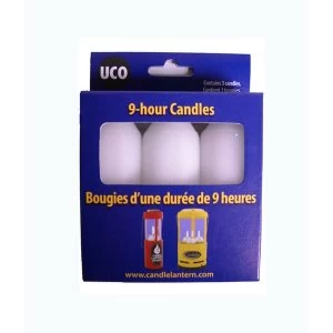 Image of OrigCand Regular Scented Candle 9 Hour Pack of 3