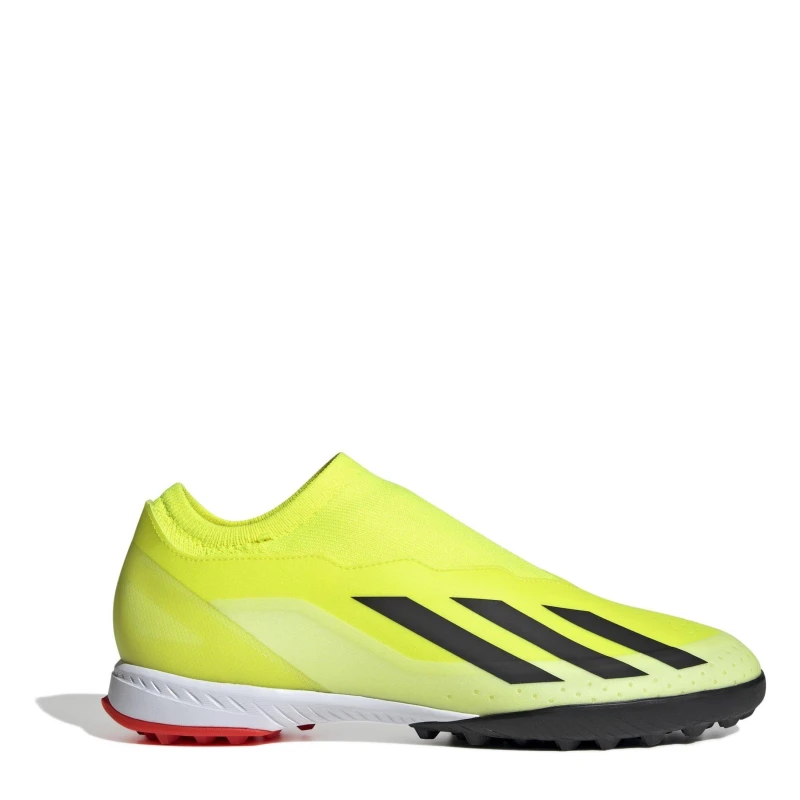 Image of adidas X Crazyfast League Laceless Astro Turf football Boots - Yellow Yellow 12.5