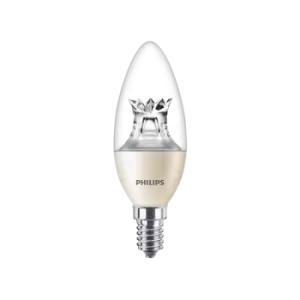 Image of Philips Master LED Candle DT 5.5W-40W E14 B38 CL UK - 30614101