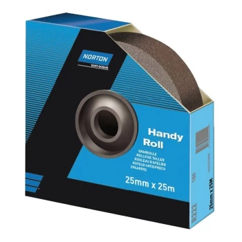 Image of R222 50MMX25M Al/Ox Roll Grit 320 - Norton Saint Gobain