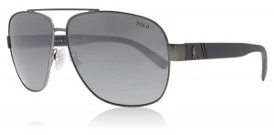 image of Polo Ralph Lauren PH3110 Sunglasses Dark Gunmetal 91576G 60mm