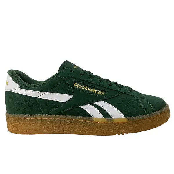 Image of Reebok Club C Grounds Uk, Dark Green/brown/white Male 42