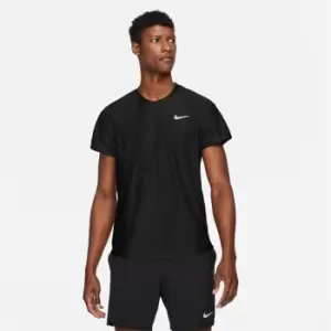 Image of Nike Advantage Short Sleeve T Shirt Mens - Black