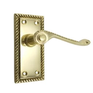 image of Select 100mm Georgian Latches - Electro Brass