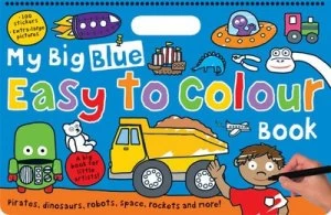 Image of My Big Blue Easy to Colour Book by Roger Priddy Book