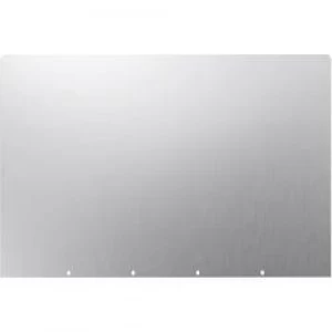 image of Schroff 30860 502 48.26cm 19 plug in MultipacPRO Closed Cover Plate W x H x D 412 x 1 x 280 mm