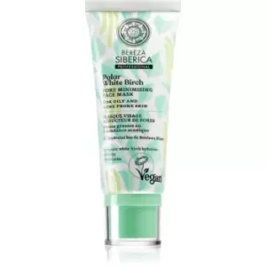 image of Natura Siberica Polar White Birch Oil-controlling and Pore-minimising Cleansing Mask 100ml