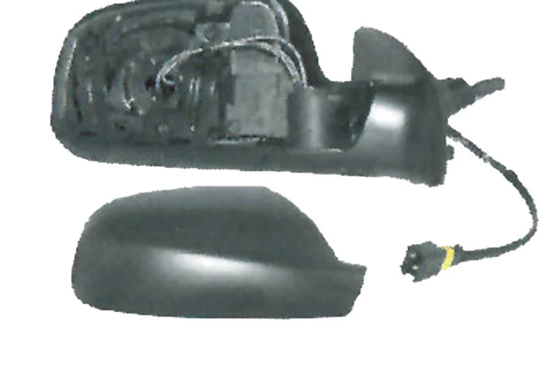 Image of PRASCO PG4207313 Wing mirror Right, Electric, with temperature sensor, primed Outside Mirror (50)