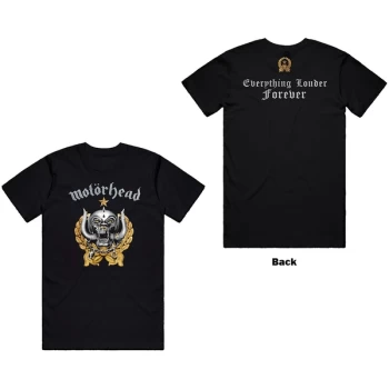 Image of Motorhead - Everything Louder Forever Unisex X-Large T-Shirt - Black
