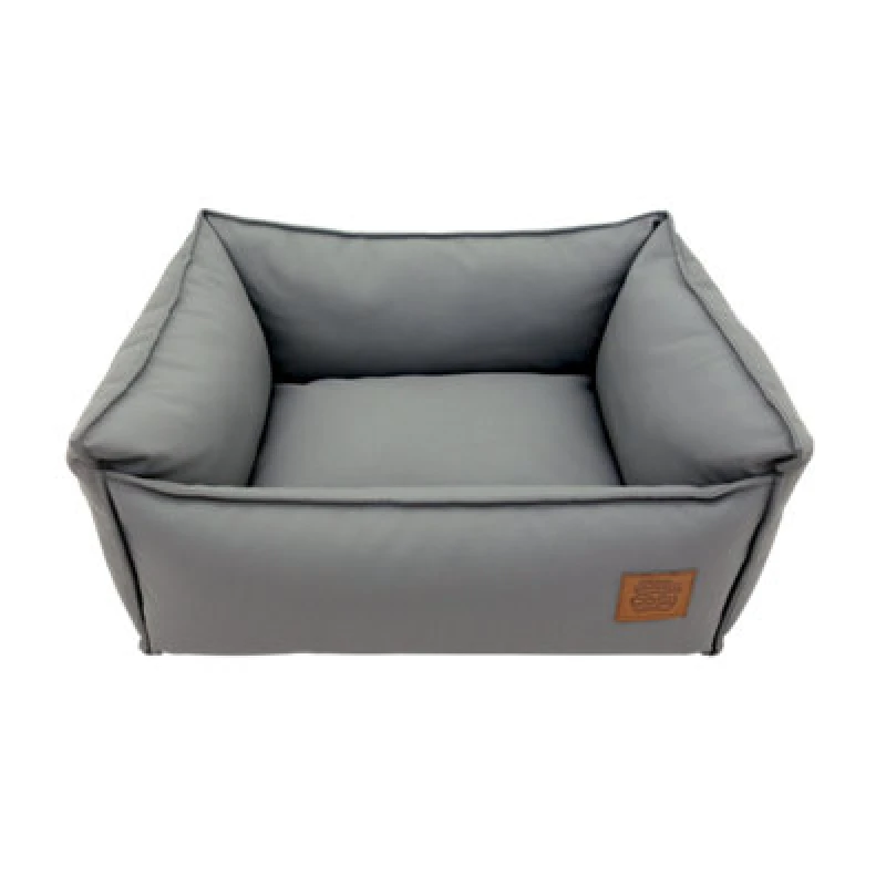 Image of Snug & Cosy Pets Snug And Cosy Monza Grey Rectangle Bed 64Cm