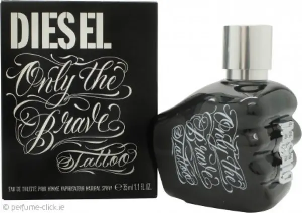 image of Diesel Only The Brave Tattoo Eau de Toilette For Him 35ml