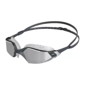Image of Speedo Pro Mirror Goggles Grey/Silver - Silver