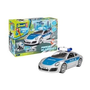 image of Porsche 911 Police Car 1:20 Revell Junior Kit