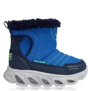 image of Skechers Hypno Flash Breeze Infant Boys Boots - Blue