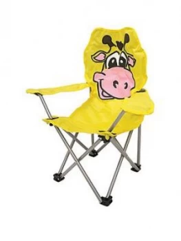 image of Yellowstone Jungle Animal Camping Chair - Giraffe