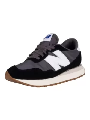Image of 237V1 Suede Mesh Trainers