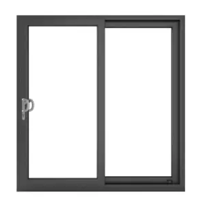 Image of Crystal uPVC Sliding Patio Left to Right 2390mm x 2090mm Clear Glazing - Grey