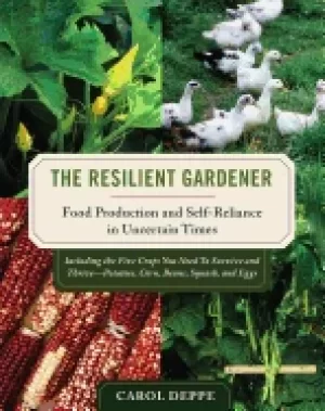 Image of resilient gardener food production and self reliance in uncertain times