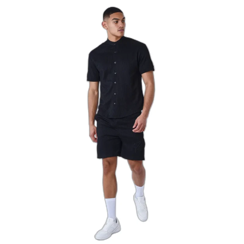 Image of Project X Paris Seersucker shirt Project X Paris Noir Male S