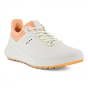 Image of ECCO W GOLF CORE GOLF SHOE - WHITE/PEACH NECTAR - EU37