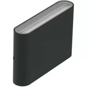 Image of Elstead Lighting - Elstead Jens Outdoor Modern Wall Lamp Black, 3000 - 5700K, IP65