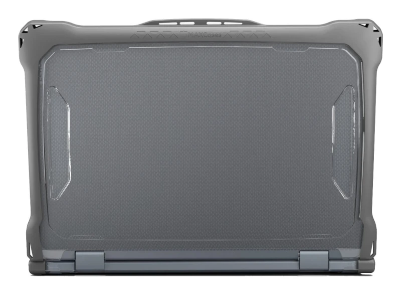 Image of Max Cases MAXCases Extreme Shell-F2 Slide Case for Lenovo 500e/w G4 Chromebook 12" (Gray/Clear) LN-ESF-500E-G4-GRY