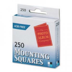 Image of Photo Album Company Photo Mounting Squares White Pack of 250 MS250