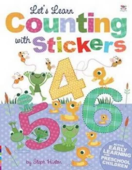 Image of Lets Learn Counting with Stickers by Sally Hopgood Book