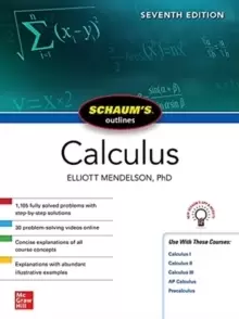 Image of Schaum's Outline of Calculus, Seventh Edition
