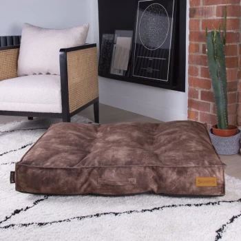 image of Dog Mattress Kensington Size M 80x60cm Brown - Brown - Scruffs&tramps