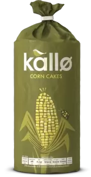 Image of Kallo Organic Lightly Salted Corn Cakes 130g