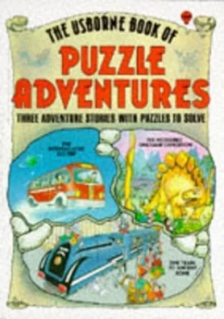 Image of The Usborne Book of Puzzle Adventures by Karen Dolby and Martin Oliver and Gaby Waters Paperback