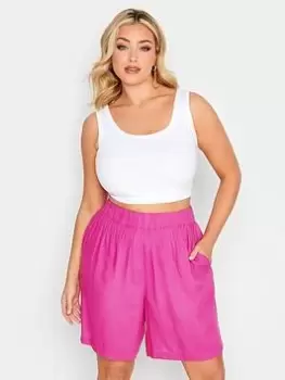 Image of Yours Shorts - Bright Pink, Size 16, Women