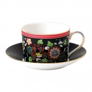 image of Wedgwood Wonderlust Oriental Jewel TeacupSaucer