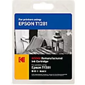 Image of Kodak Epson Fox T1281 Black Ink Cartridge