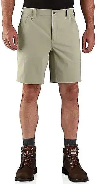 Image of Carhartt Ripstop Lightweight Work Shorts, green, Size 30