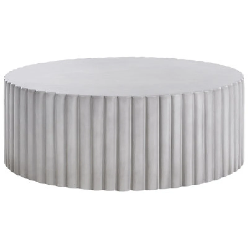 Image of Beliani Coffee Table Pozza 117cm 117cm Grey