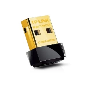 image of TP Link TL-WN725N 150Mbps Wireless N Nano USB Adapter