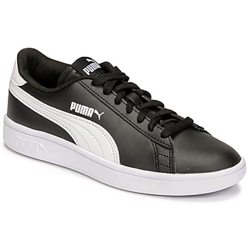 Image of Puma SMASH JR boys's Childrens Shoes Trainers in Black kid,4 kid,5,6
