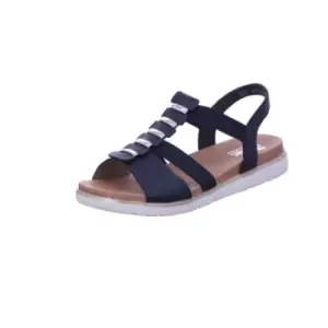 image of Rieker Classic Sandals blue 5