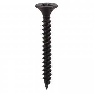 Image of Drywall Screws Fine Thread Black Phosphate 3.5mm 25mm Pack of 200